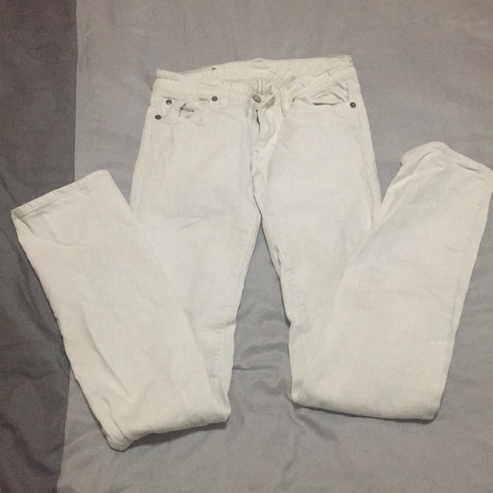 Denim and Supply Ralph Lauren white jeans